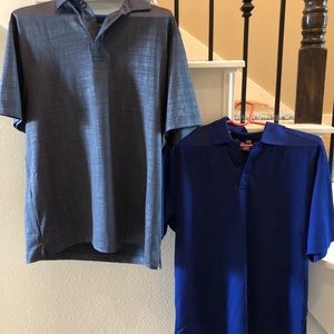 LOT of 2 // Under Armour Collared Shirts // Large